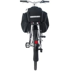 Madison RT20 Rack Bag With Fold Out Pannier Pockets - 14.6L - Black