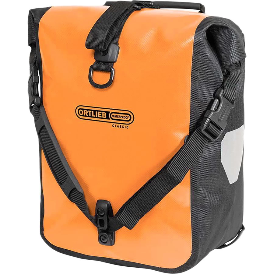 Ortlieb Sport Roller Classic QL2.1 Pannier Bags - 25 Litre - Orange - Image 7