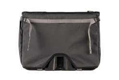 Brompton Borough Basket Bag With Frame - Dark Grey - Large