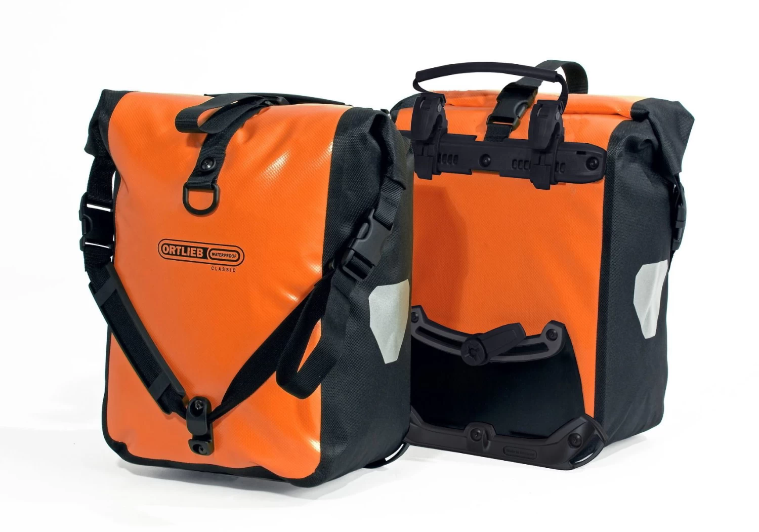 Ortlieb Sport Roller Classic QL2.1 Pannier Bags - 25 Litre - Orange - Image 5