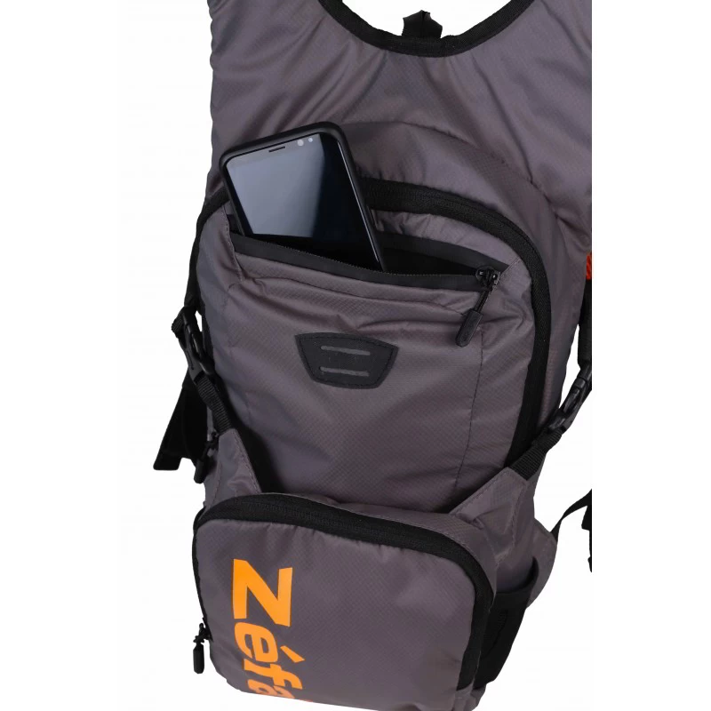 Zefal Z Hydro XC Hydration Bag 6L - Grey/Orange - Image 2